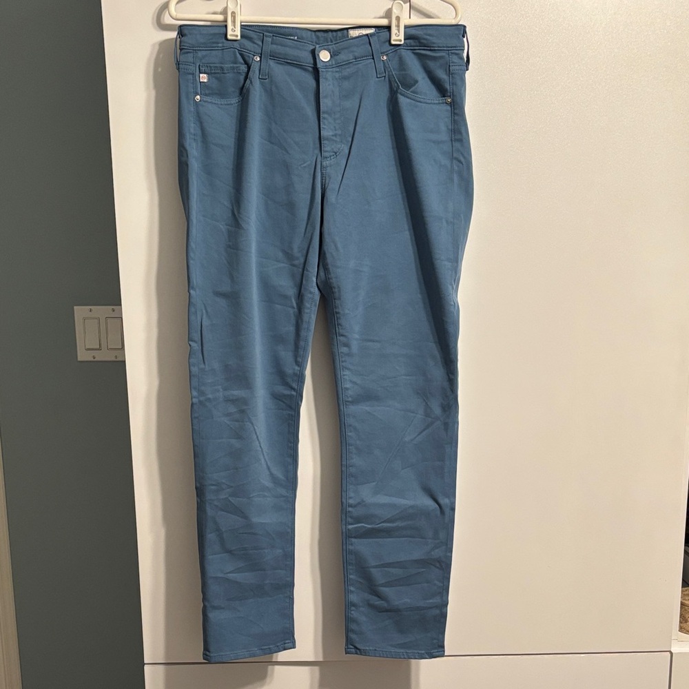 Ag Adriano Goldschmied Light Blue Prima Ankle Cigarette Ankle